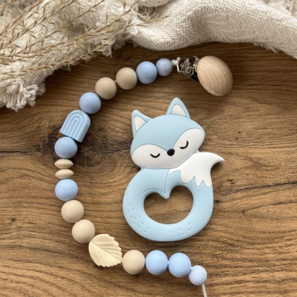 Kék Róka Cumilánc Rágókával