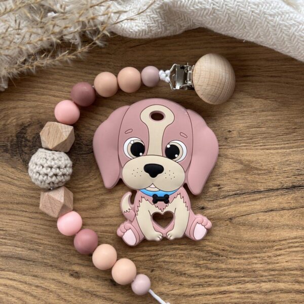 IMG_0214 Rózsaszín Kutya Cumilánc Rágókával