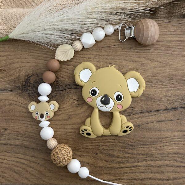 IMG_6471 Bézs Koala cumilánc rágókával