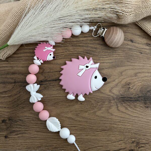 IMG_6485 Rózsaszín sün cumilánc rágókával