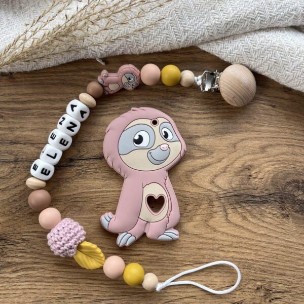 IMG_9986 Rózsaszín Lajhár Cumilánc Rágókával